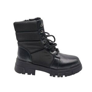 Marc Fisher Adie 2 Combat Womens Black Boots Size‎ 9.5M